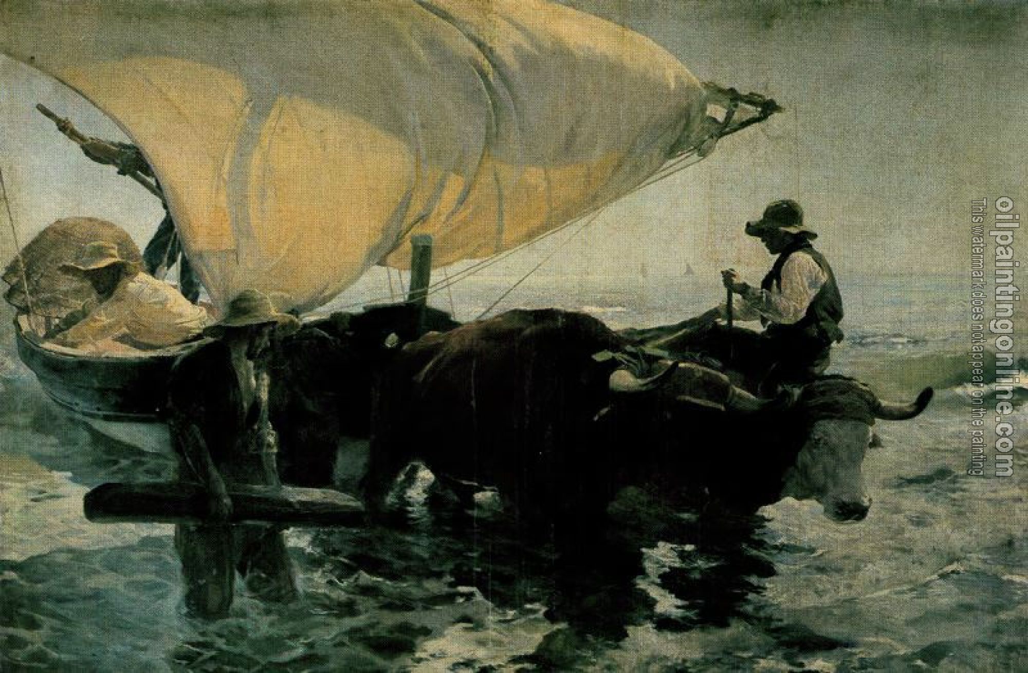 Joaquin Sorolla y Bastida - Return from Fishing